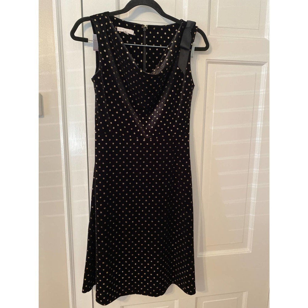 Talbots velvet dress